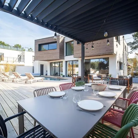 Rooftop & Ocean D'architecte Avec Piscine Talmont-Saint-Hilaire